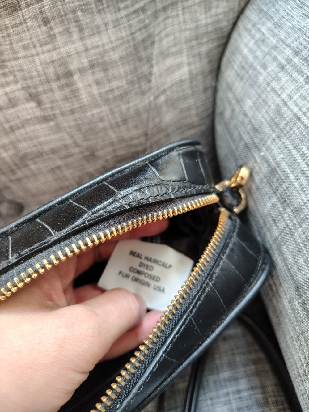 Michael kors crossbody animal fur hair NWT - Picture 4 of 6